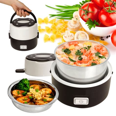 electric steamer lunch box|mini rice cooker lunch box.